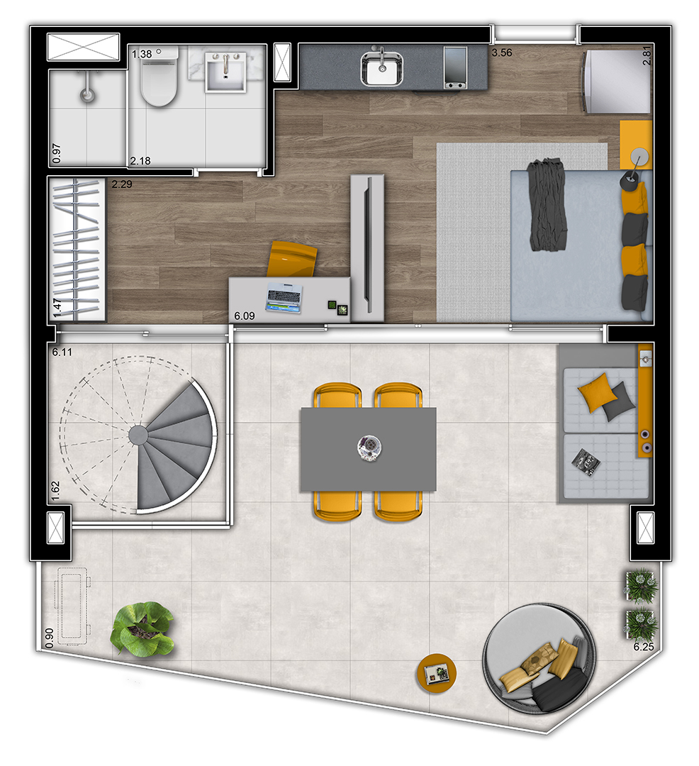 Planta 11 - 1 dorm 61m² - cobertura inferior.jpg