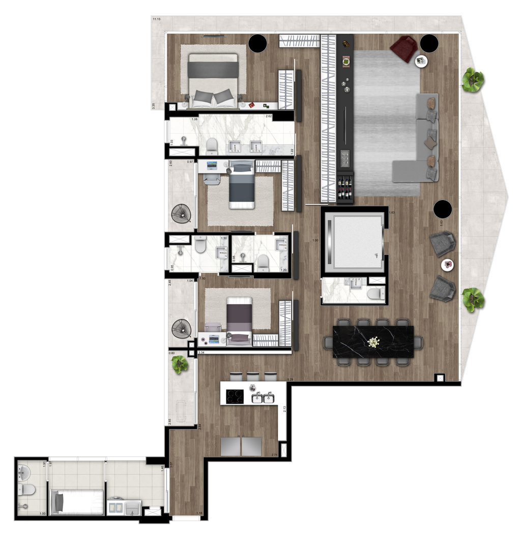 Planta 24 - 3 dorm 176m² - opção.jpg