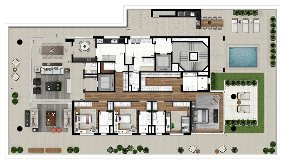 Planta 04 - 4 dorm 520m² - garden.jpg
