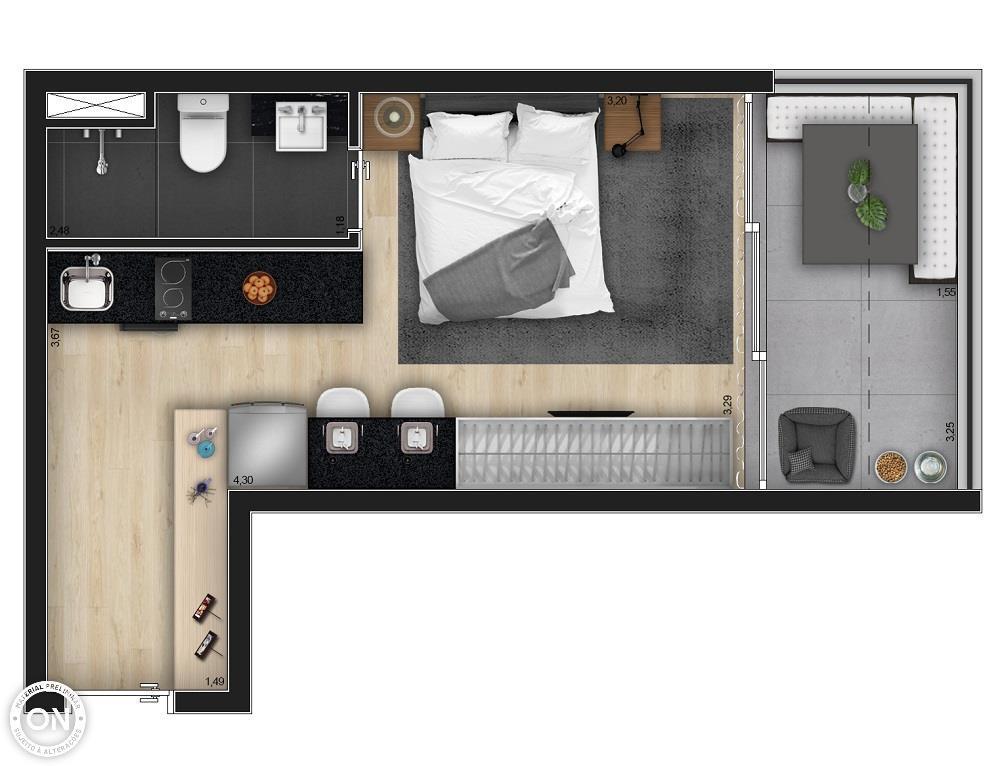 Planta 08 - 1 dorm 31m² - studio - garden.jpg