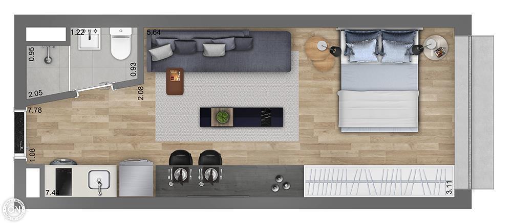 Planta 13 - 1 dorm 28m² - studio.jpg