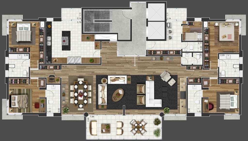 Planta 02 - 4 dorm 257m².JPG