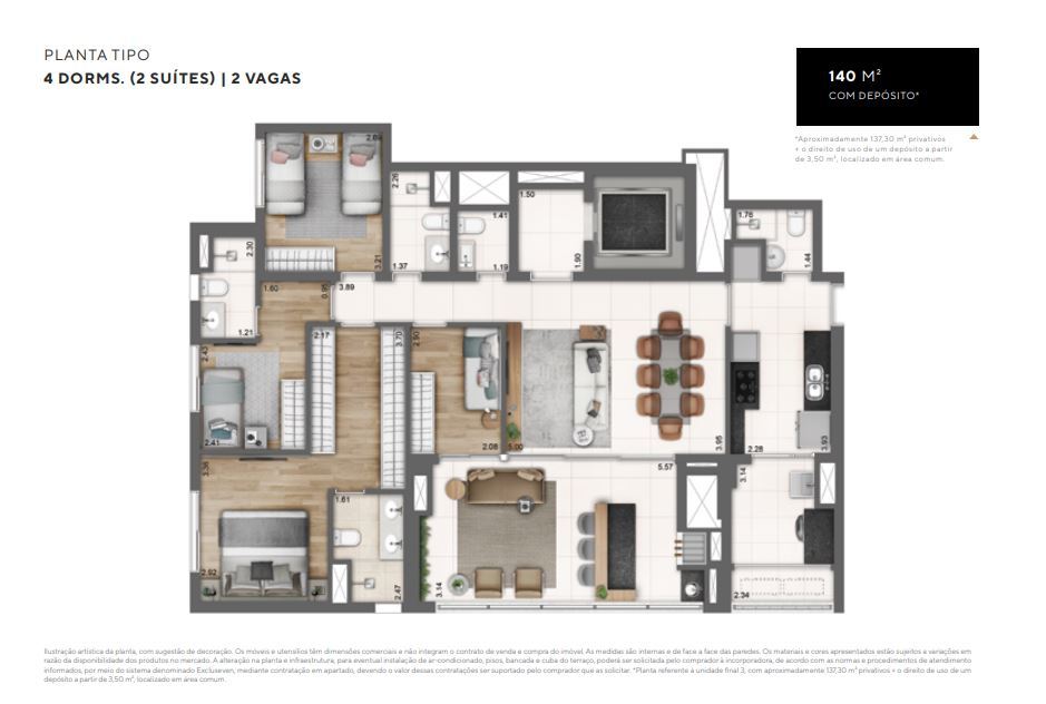 Planta 01 - 4 dorm 137 30m².JPG