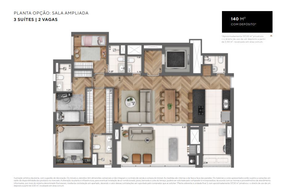 Planta 03 - 3 dorm 137 30m² - opção.JPG