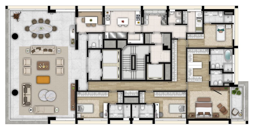Planta 01 - 4 dorm 353m².JPG