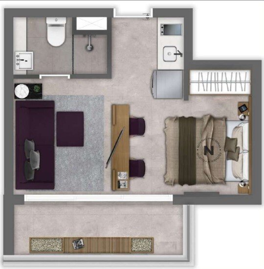 Planta 05 - 1 dorm 29 54m² - studio.jpg