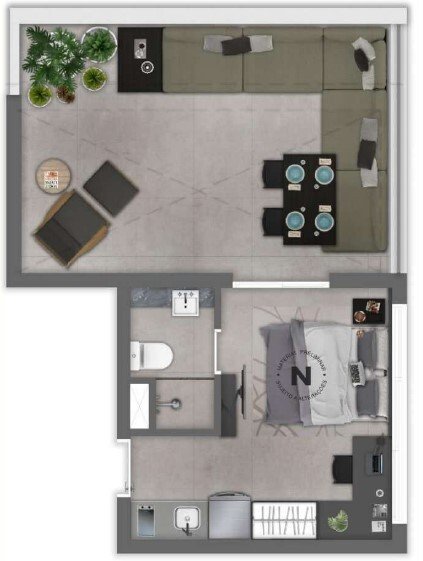 Planta 06 - 1 dorm 43 44 - studio - garden.jpg