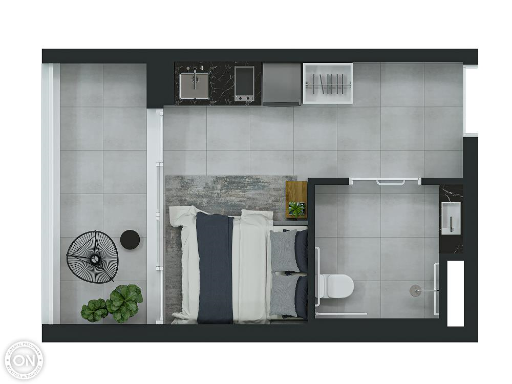 Planta 01 - 1 dorm 22 93m² - studio.png