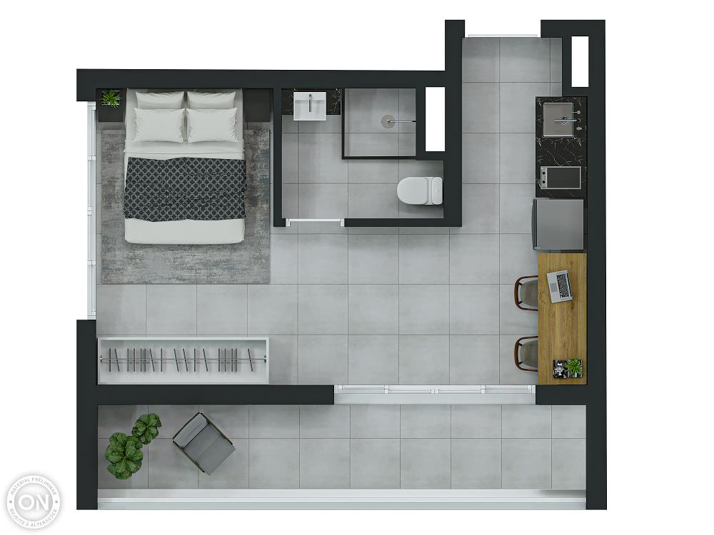 Planta 04 - 1 dorm 32 60m² - studio.png