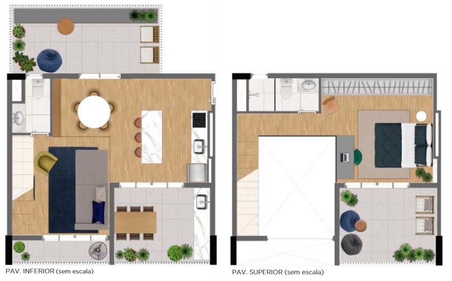 Planta 11 - 1 dorm 107m² - duplex.JPG