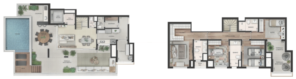 Planta 07 - 4 dorm 238m² - cobertura duplex.png