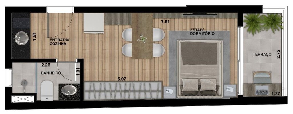 Planta 12 - 1 dorm 31m² - studio.jpg
