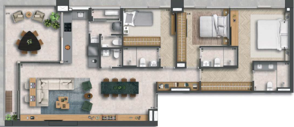 Planta 08 - 3 dorm 134m².PNG