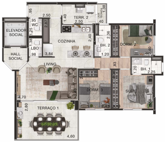 Planta 03 - 3 dorm 95m² - opção 2.png