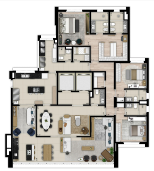 Planta 02 - 3 dorm 277m².png