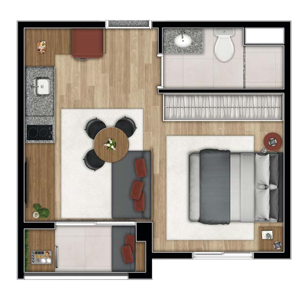 Planta 01 - 1 dorm 25 96m² - studio.png