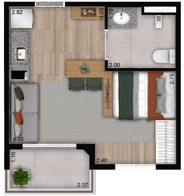 Planta 01 - 1 dorm 27m² - studio.png