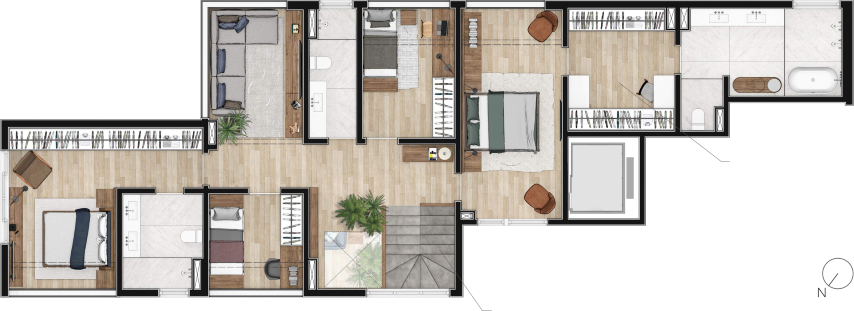 Planta 11 - 4 dorm 438m² - duplex - superior.png