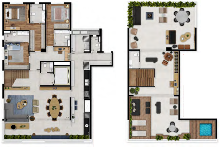 Planta 10 - 3 dorm 315m² - duplex.png