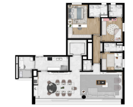 Planta 02 - 3 dorm 130m².png