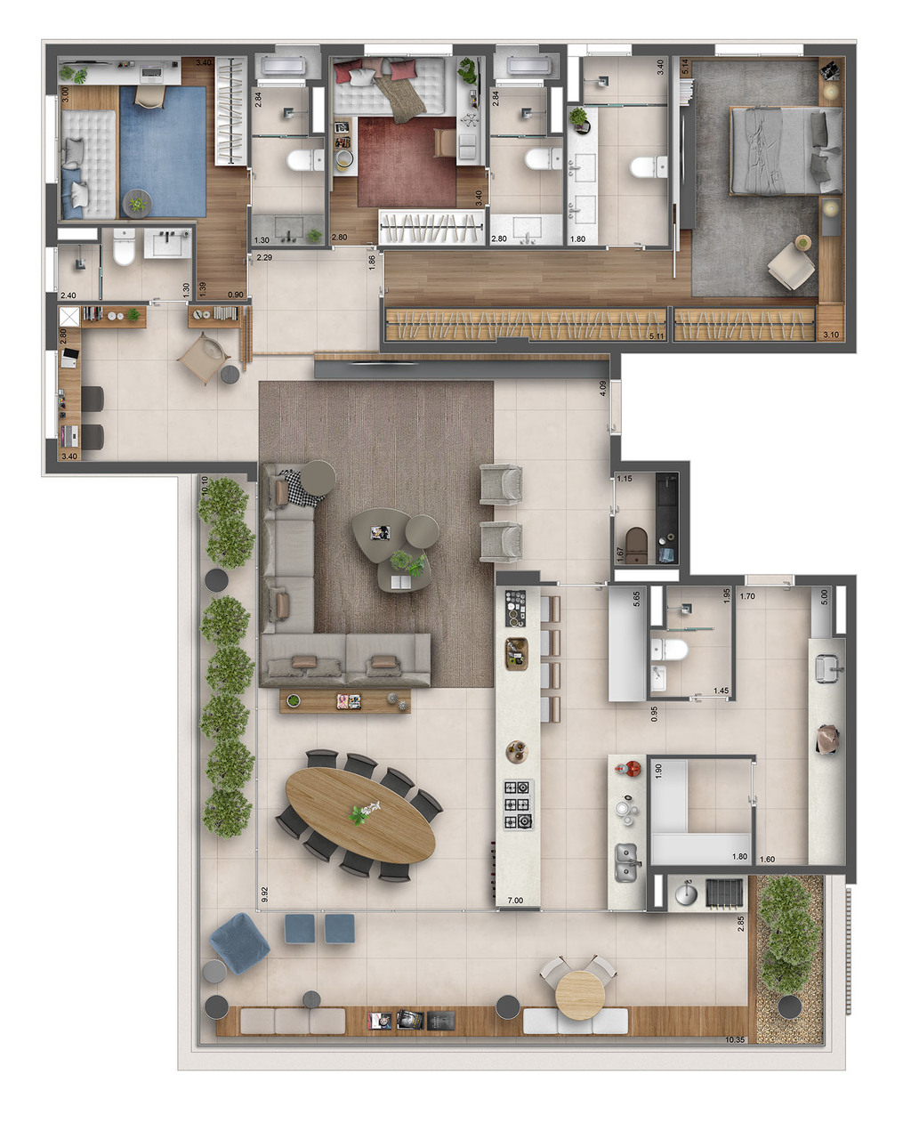 Planta 06 - 4 dorm 220m² - garden.jpg