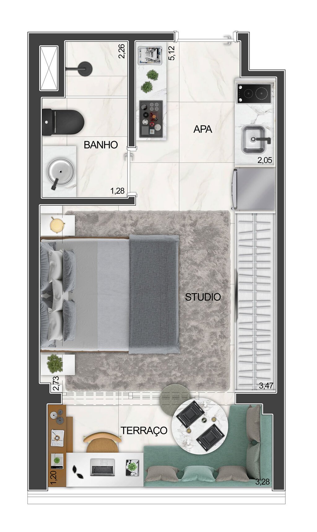 Planta 01 - 1 dorm 23m² - studio.jpg