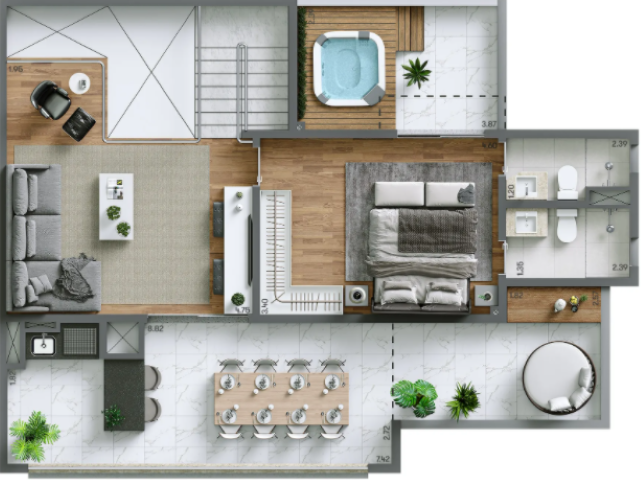 Planta 07 - 3 dorm 187m² - duplex superior.PNG