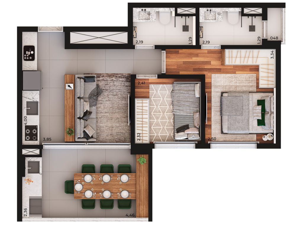 Planta 02 - 2 dorm 56m².png