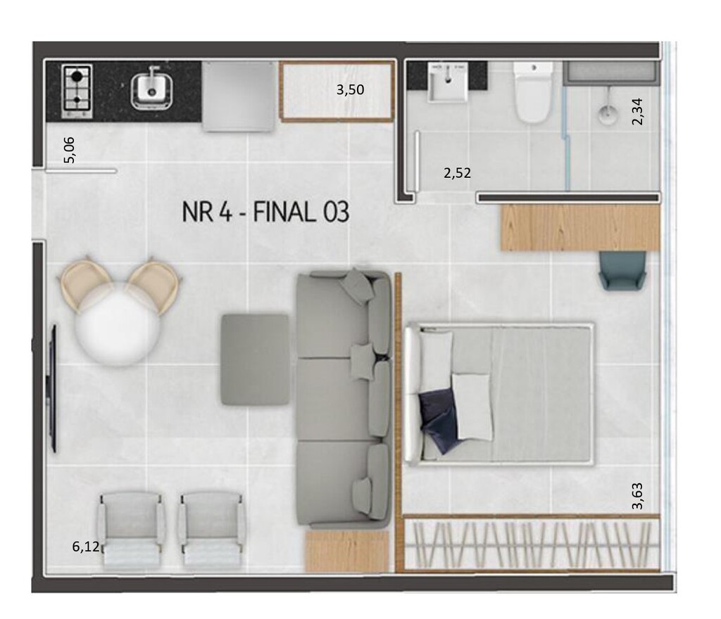 Planta 06 - 1 dorm 34 70m² - studio.jpg