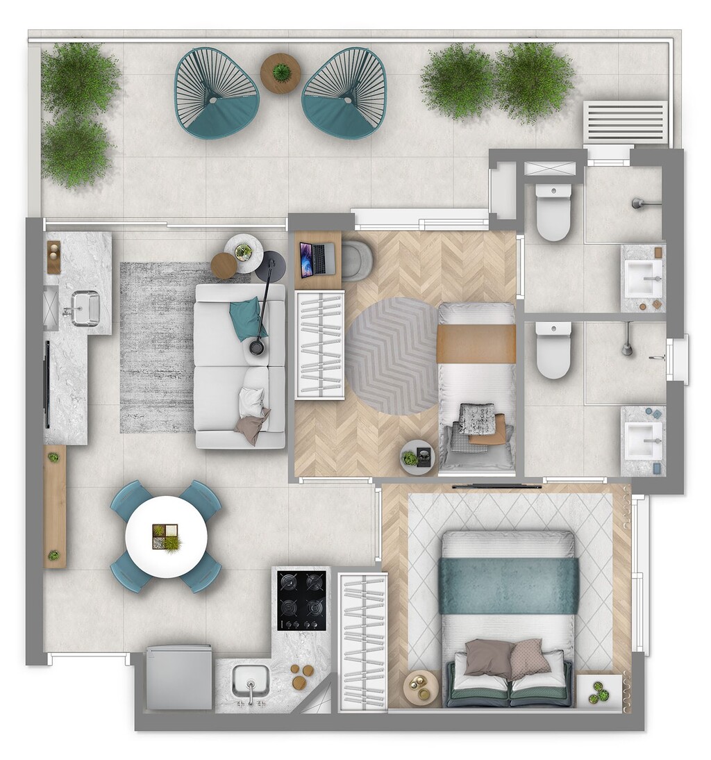 Planta 07 - 2 dorm 55m² - garden.jpg