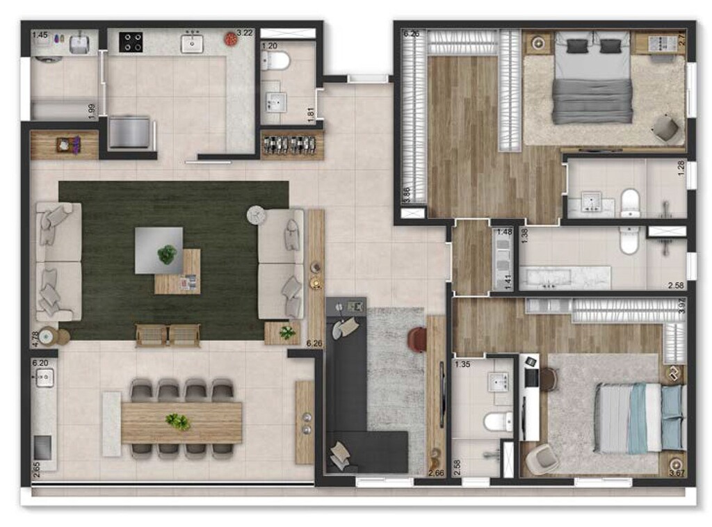 Planta 08 - 2 dorm 154m² - opção 1.jpg