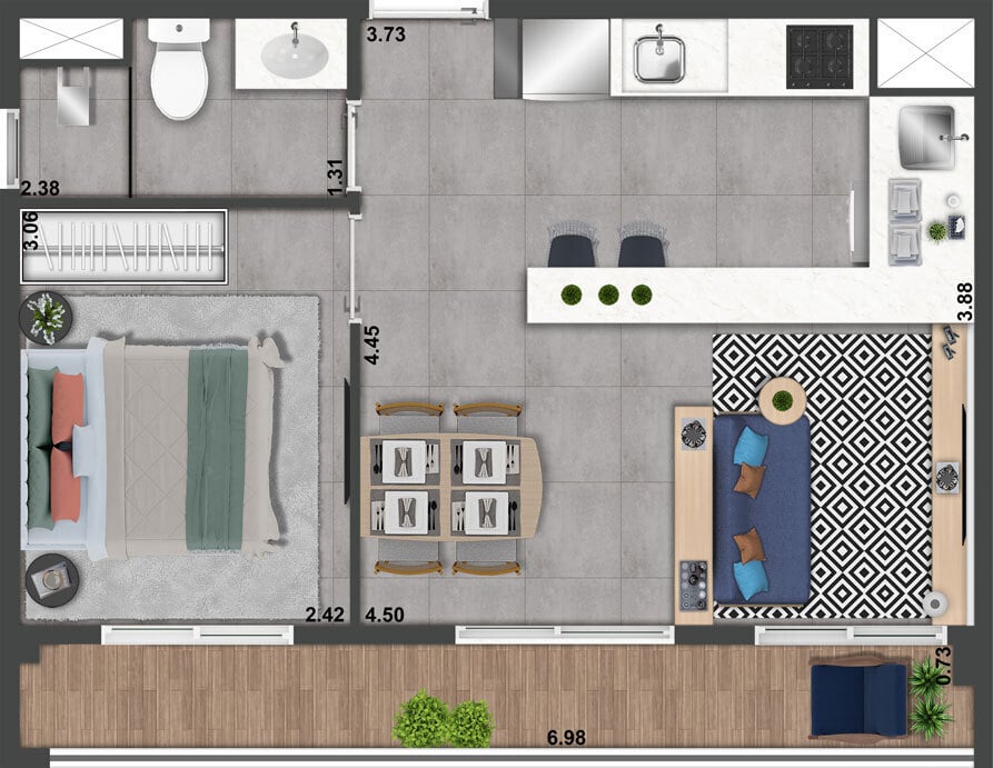Planta 02 - 1 dorm 39 99m² - opção 1.jpg