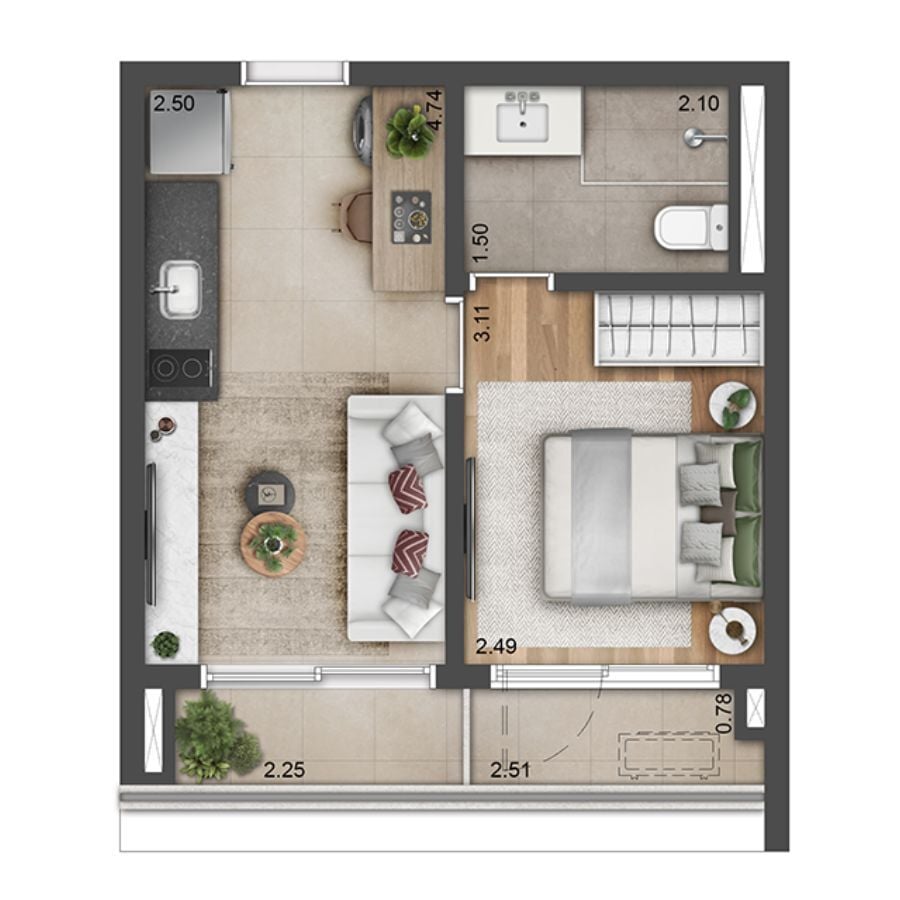 Planta 01 - 1 dorm 33m².jpg