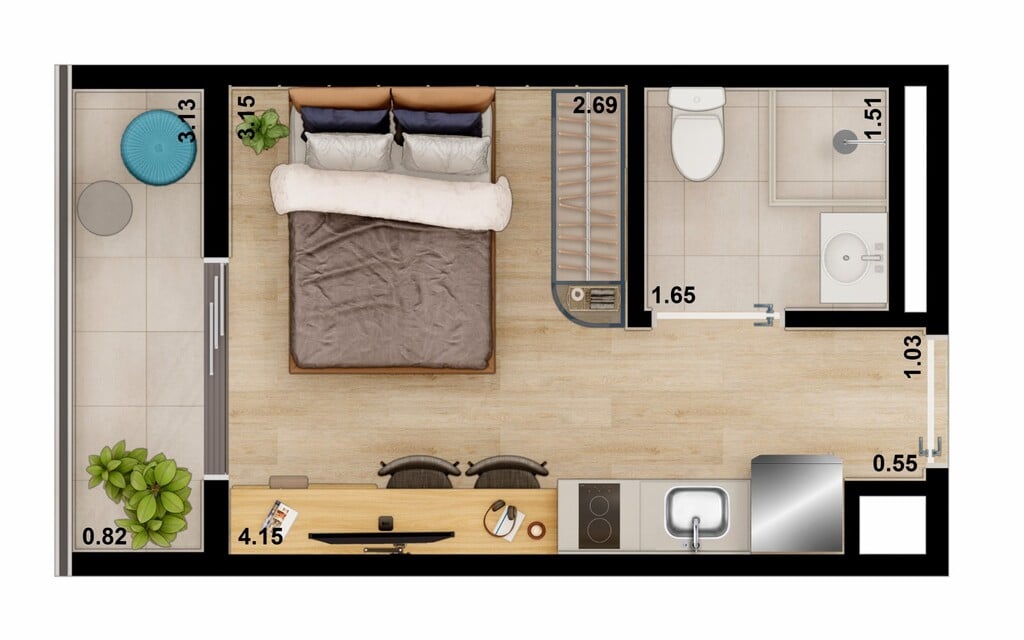 Planta 01 - 1 dorm 19 46m² - studio.jpg
