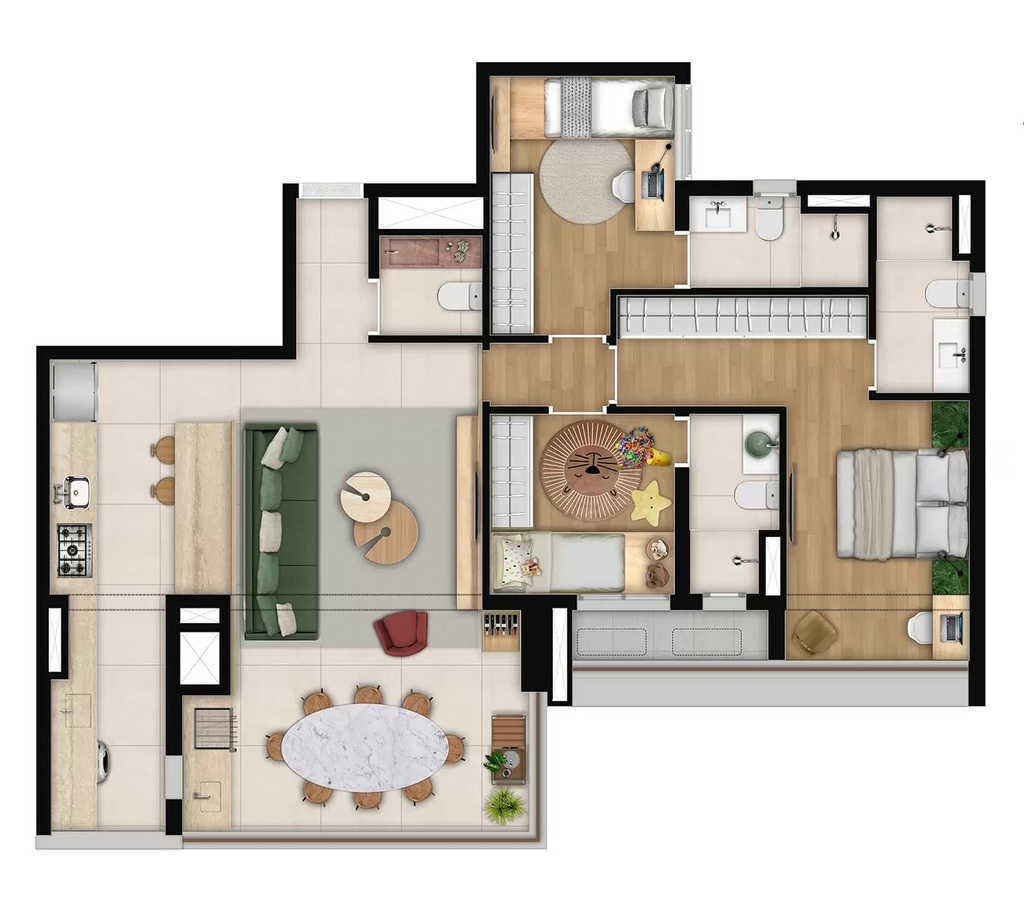 Planta 06 - 3 dorm 104,95m² - opção.jpg