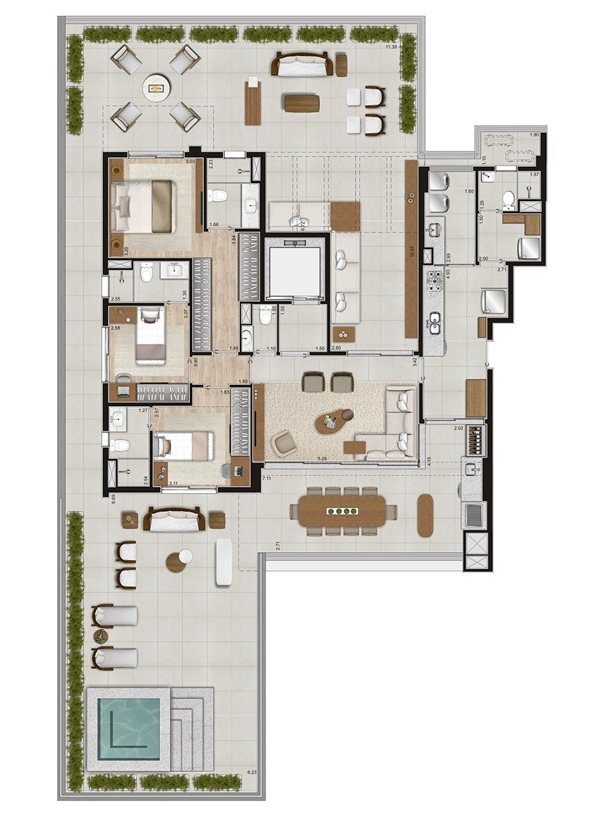 Planta 04 - 3 dorm 295m² - garden.jpg