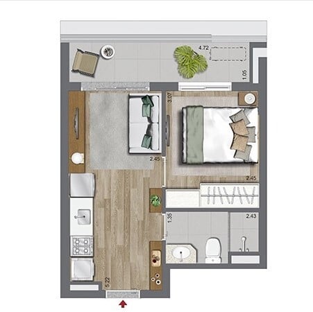 Planta 01 - 1 dorm 34m².jpg