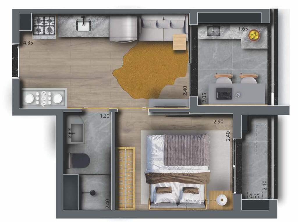 Planta 06 - 1 dorm 30,90m².jpg