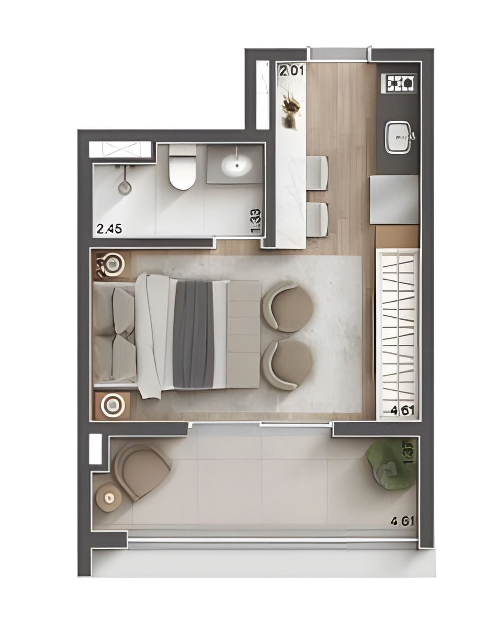 Planta 01 - 1 dorm 30,45m² - studio.jpg