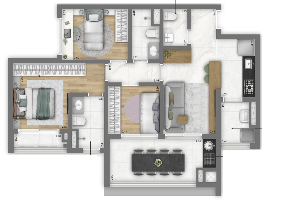 Planta 03 - 3 dorm 81m².png