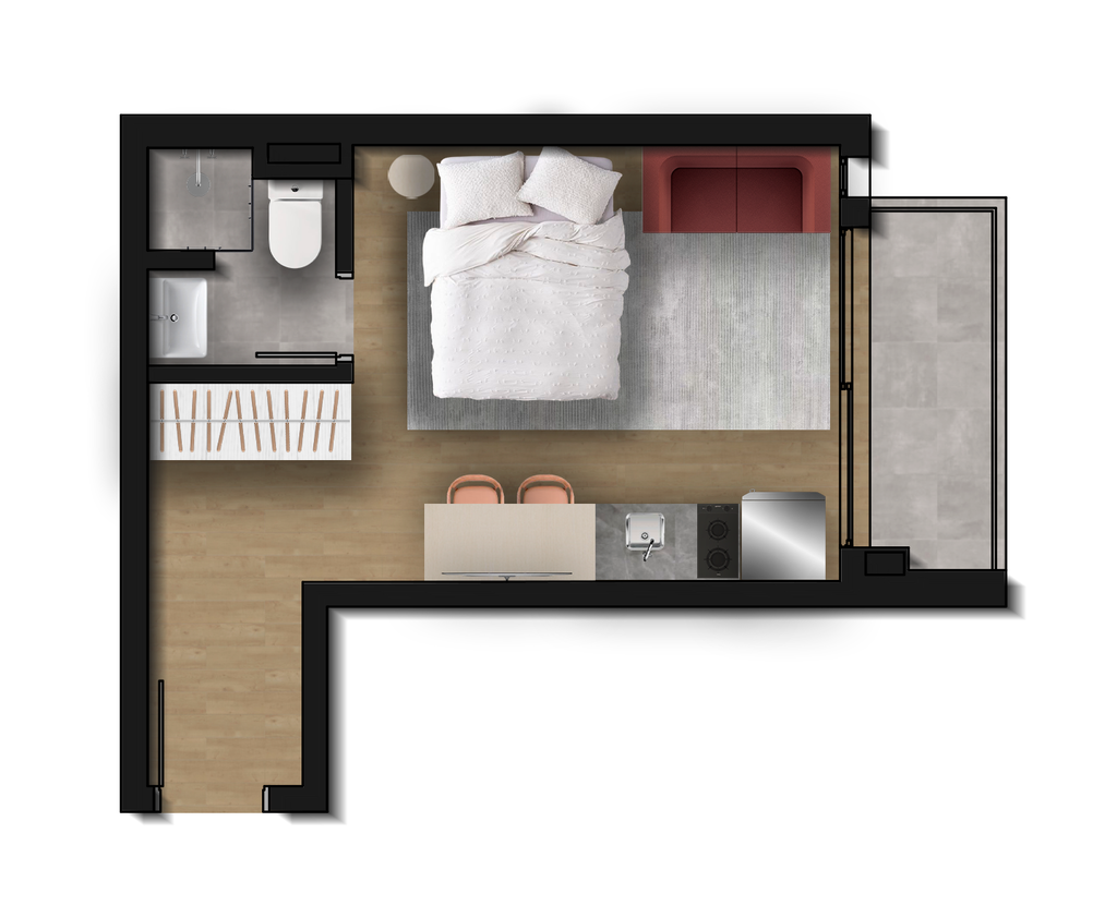 Planta 01 - 1 dorm - 25m.png