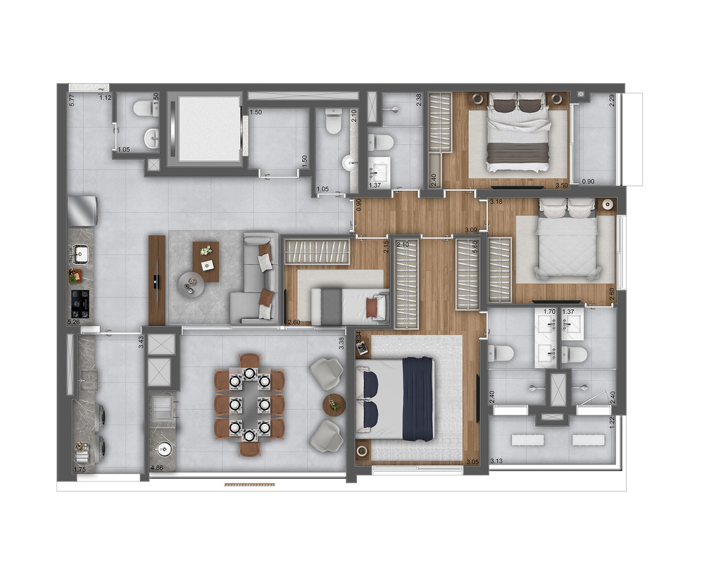 Planta 04 - 4 dorm 130m² - opção.jpg