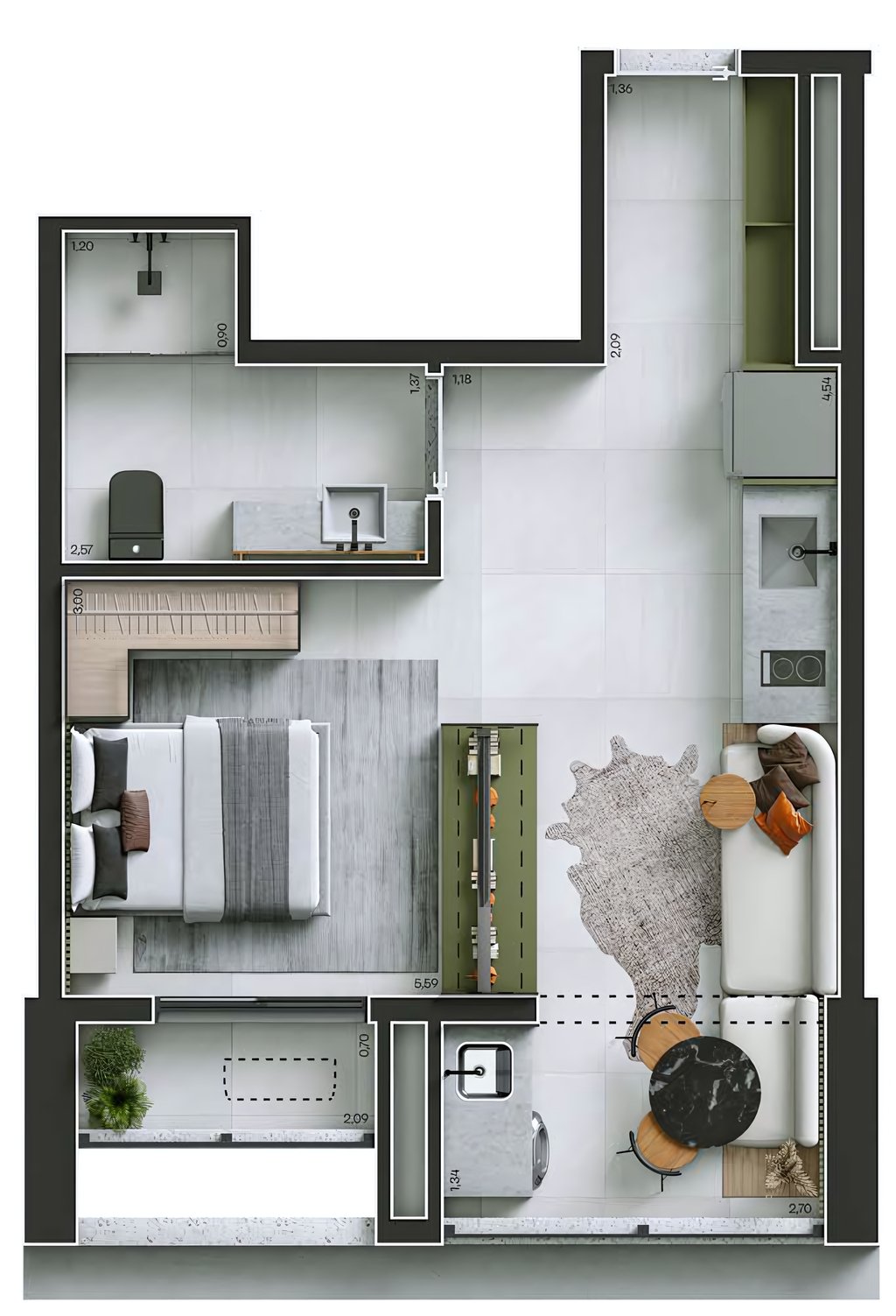 Planta 05 - 1 dorm 40m² - studio - opção.jpg