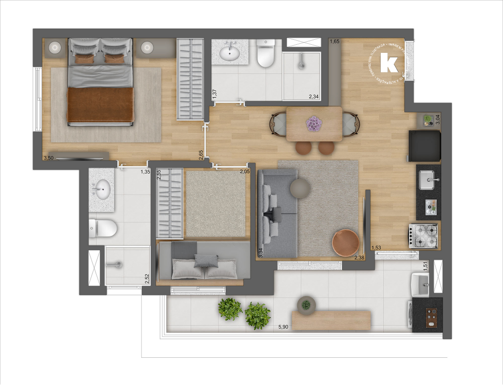 Planta 05 - 2 dorm 52,09m².jpg