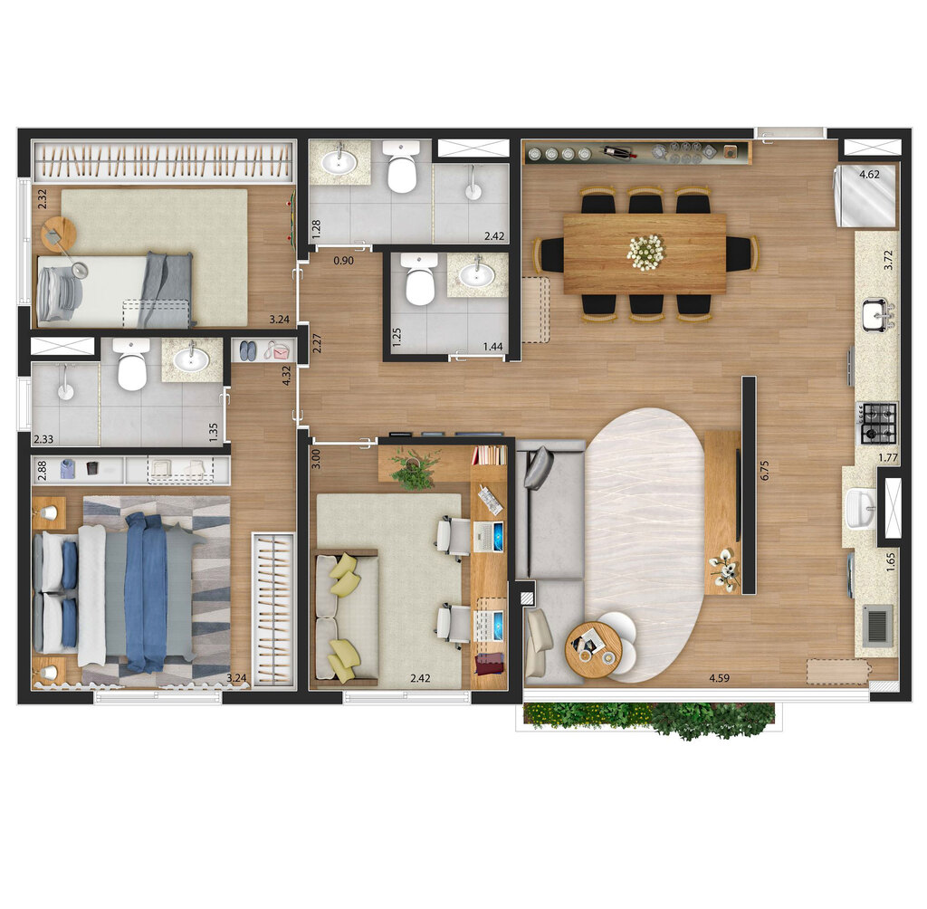 Planta 06 - 3 dorm 75m² - opção 1.jpg
