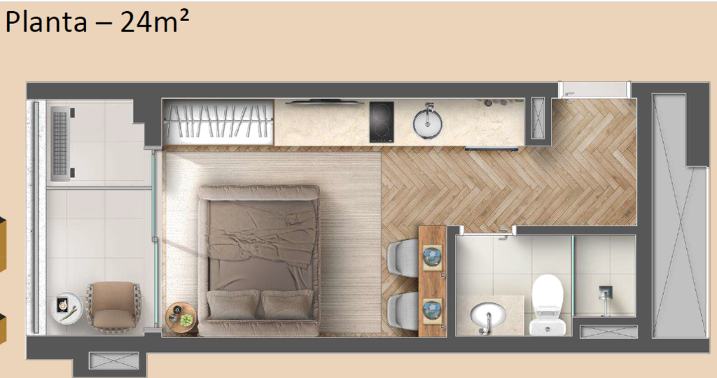 Planta 01 - 1 dorm - 24m².png