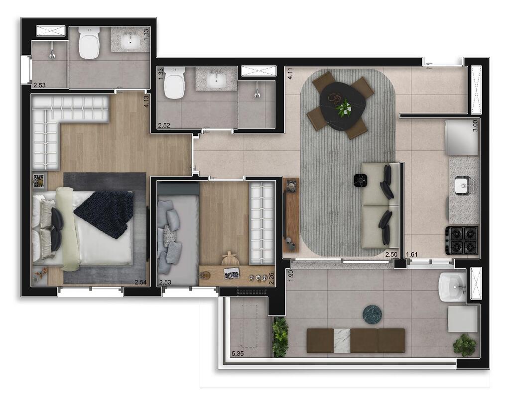 Planta 09 - 2 dorm 61m².jpg