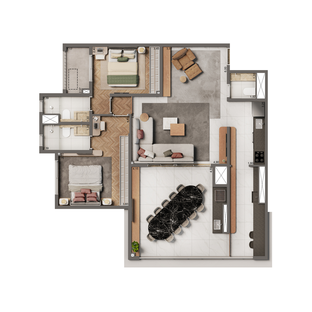 Planta 04 - 2 dorm 106m² - opção.jpg